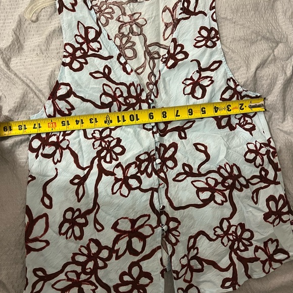 Madewell Summer Sleeveless Summer Blouse Size 10 - Picture 4 of 7